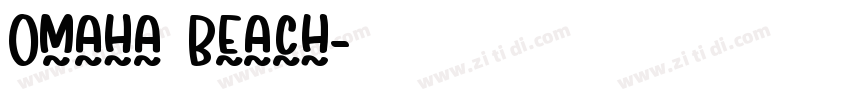 Omaha Beach字体转换